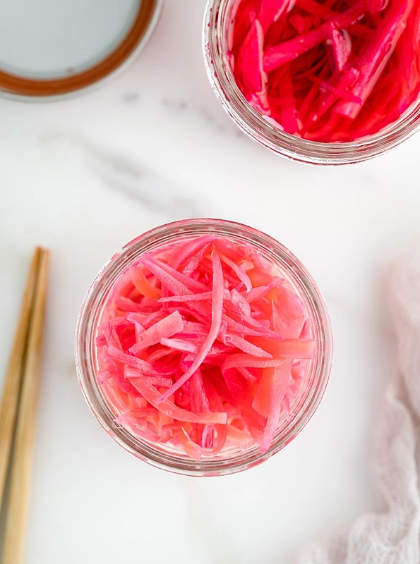 Beni Shoga (Pickled Ginger) Topping